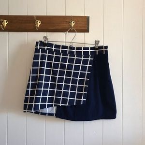 T.C.E.C. Checkered Skirt